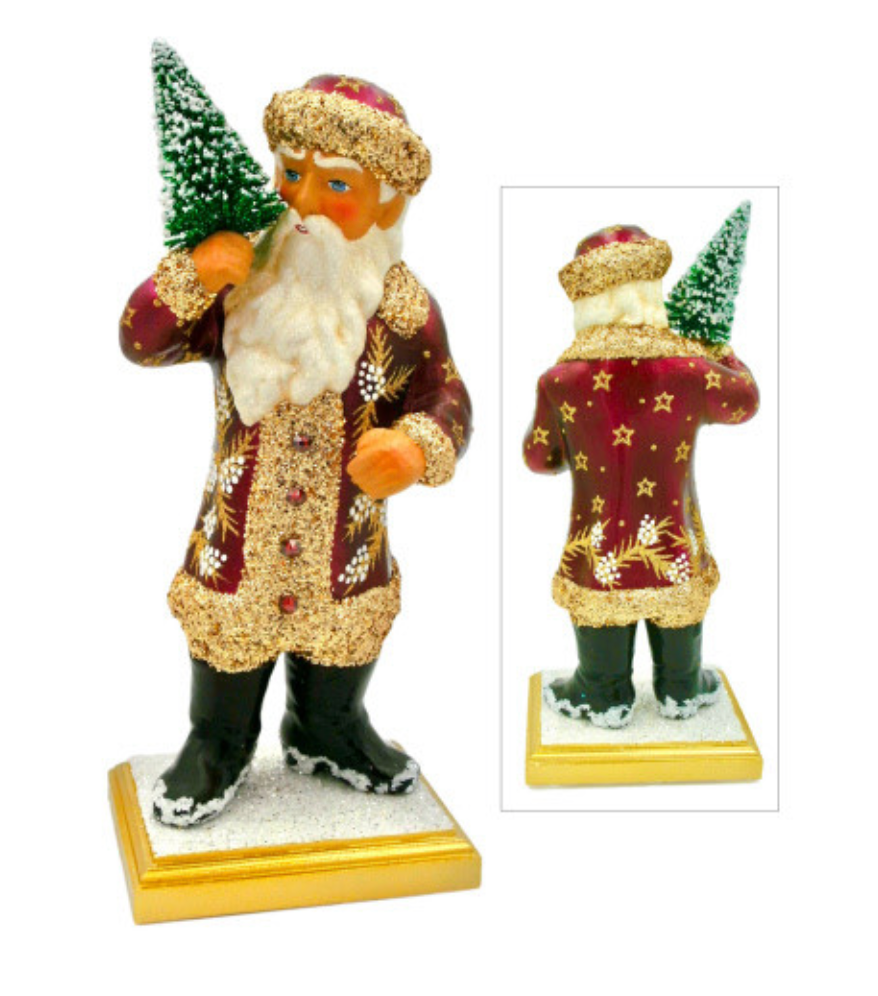 Winter Prince German Santa Figure